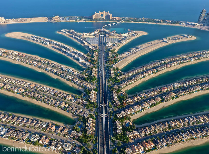 جاهای دیدنی دبی - جزیره نخل جمیرا