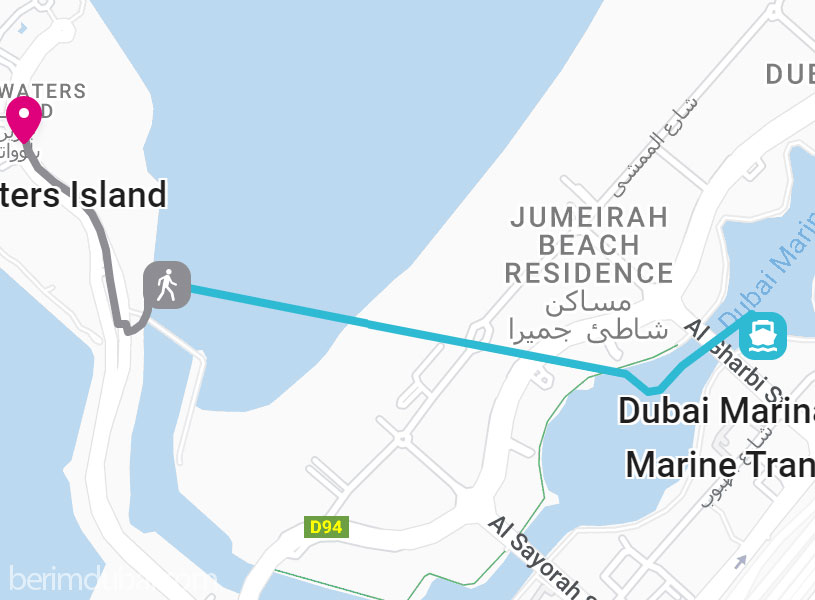 بزرگترین چرخ و فلک دنیا | چرخ و فلک عین دوبی |معرفی + تصاویر و ... 4 مسیر دسترسی به چرخ و فلک دبی