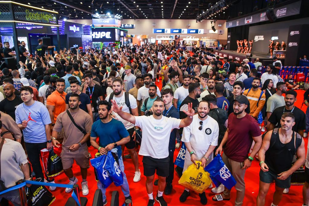 نمایشگاه ماسل شو دبی 10 dubai muscle show 1