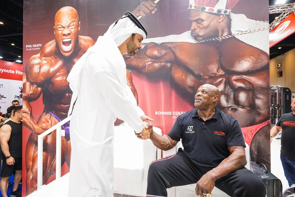 نمایشگاه ماسل شو دبی 9 dubai muscle show 5