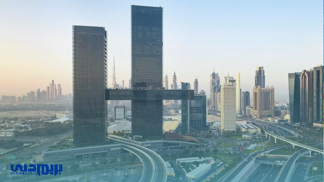 وان زعبیل دبی: آسمانخراش دو قلو دبی با 1 پل معلق 4 ساخت هتل وان زعبیل دبی