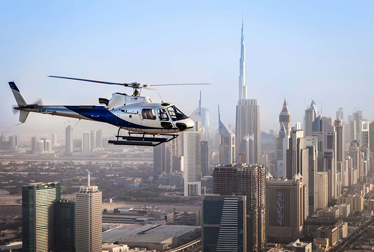 تور هلیکوپتر آسمان دبی