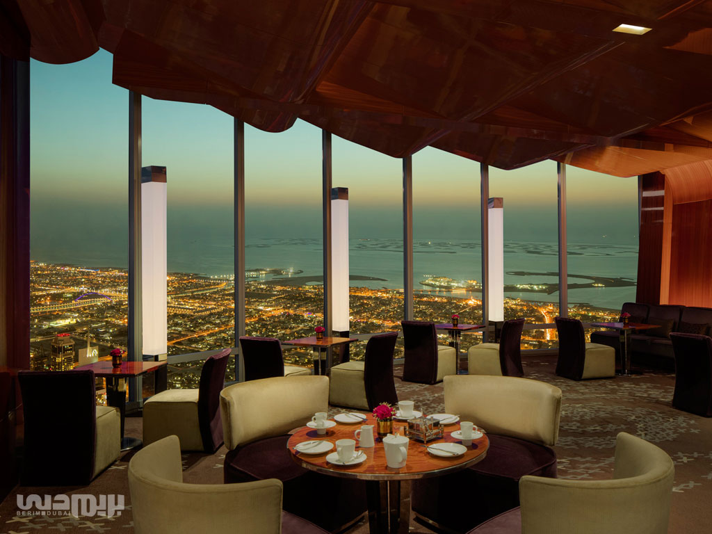 رستوران اتمسفر دبی در برج خلیفه