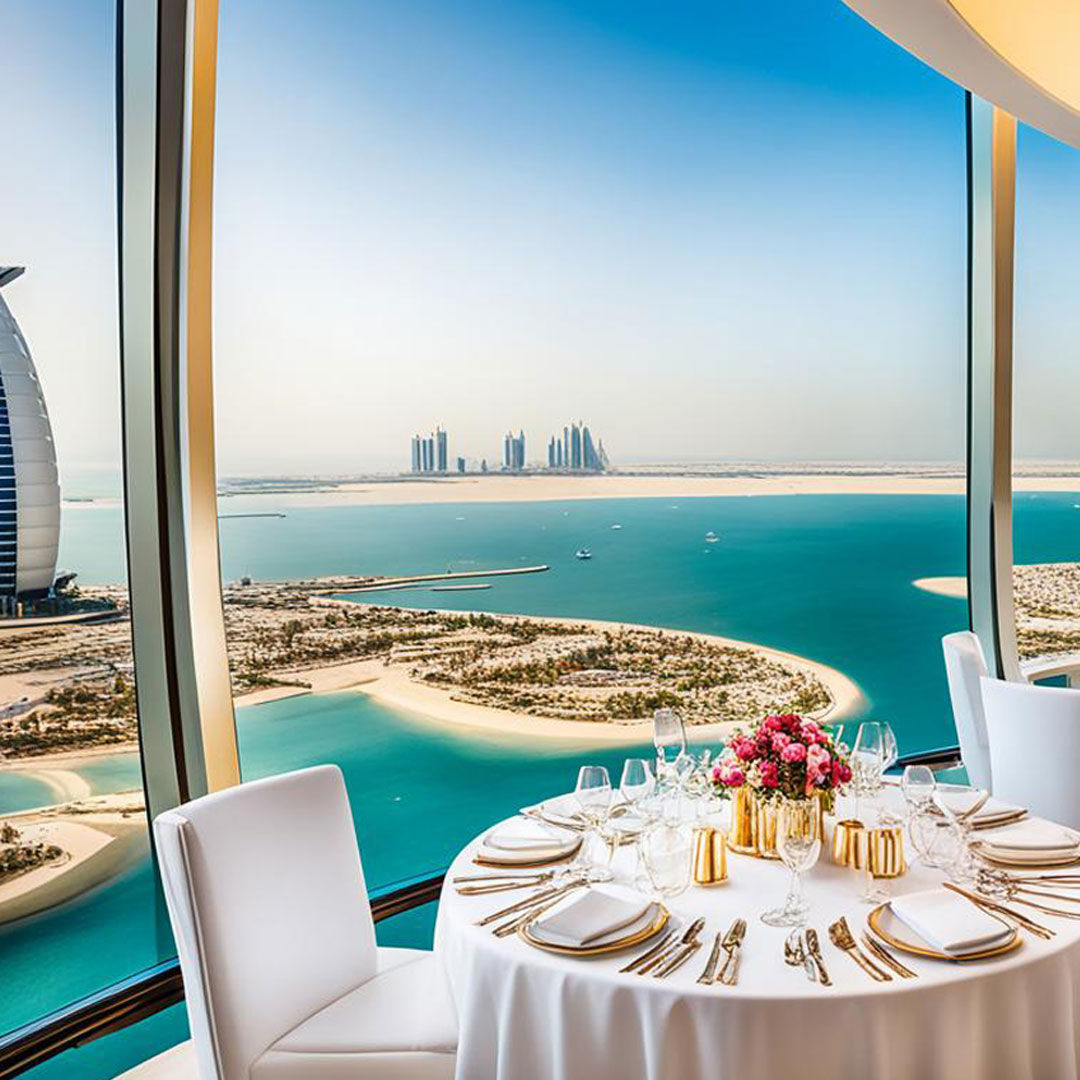 رستوران های برج العرب